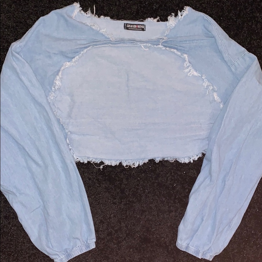 Fashion nova crop top- NWOT